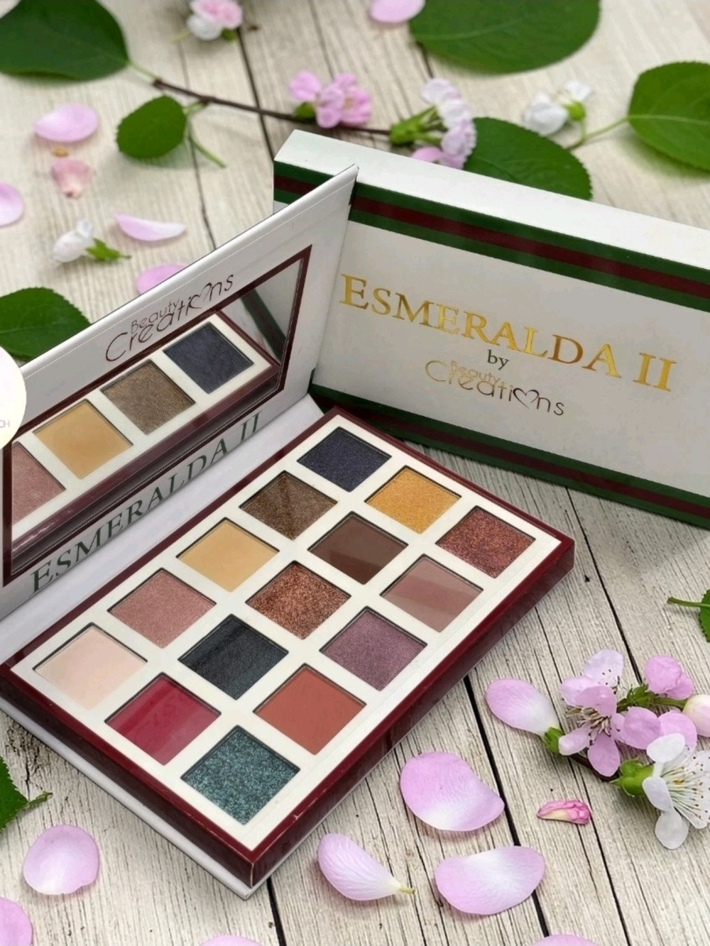 Esmeralda II Eyeshadow Palette by Beauty Creations - Multi-Color